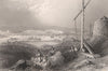 NEW BRUNSWICK. St John from the signal station, Partridge Island. BARTLETT 1842