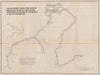 GREAT KANTO EARTHQUAKE 1923. Tokyo Bay. Perpendicular substratum change 1926 map