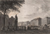 Unter den Linden, BERLIN. Zeughaus, Kronprinzenpalais & Neue Wache. Germany 1855