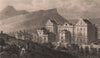 EDINBURGH Bridewell Salisbury Crags Arthur's Seat from Calton Hill.SHEPHERD 1833