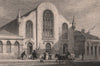 EDINBURGH. Lady Yester's Kirk, Infirmary Street. Church. SHEPHERD 1833 print
