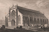 EDINBURGH. Greyfriars Tolbooth & Highland Kirk. Church. SHEPHERD 1833 print