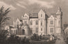 ABBOTSFORD. The seat of Sir Walter Scott. Galashiels, Melrose. SHEPHERD 1833