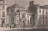 EDINBURGH. St. George's Chapel, 5b York Place. SHEPHERD 1833 old antique print
