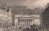EDINBURGH. Royal Institution/Scottish Academy) from Hanover Street.SHEPHERD 1833