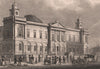 EDINBURGH. The General Register Office, Princes Street. SHEPHERD 1833 print