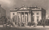 EDINBURGH. Physicians' Hall, George Street (site of The Dome). SHEPHERD 1833