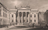 EDINBURGH. New County Hall, and Advocate's Library. SHEPHERD 1833 old print
