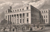 Royal Liverpool Infirmary, Brownlow Street. Now Waterhouse Building. ALLOM 1829