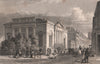 Lycaeum Newsroom and Library, Bold Street. Liverpool. PYNE 1829 print