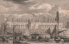 St. George's Pierhead salt-water baths, George's Parade. Liverpool. PYNE 1829