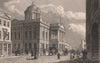 Town Hall, High Street, Liverpool. PYNE 1829 old antique vintage print picture