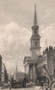 St. Michael-in-the-City Church, Pitt Street. Bombed 1941. Liverpool. AUSTIN 1829