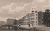 Manchester Royal Infirmary/dispensary/asylum. Now Piccadilly Gardens.AUSTIN 1829