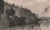 Chetham's Hospital, Manchester. Library & School of Music. HARWOOD 1829 print