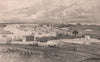 Chatham Dockyard. From Fort Pitt, Kent. SHEPHERD 1829 old antique print