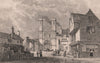 Abbot Fyndon's Great Gate, St Augustine's Abbey, Canterbury, Kent. SHEPHERD 1829
