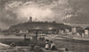 Folkestone. Kent. SHEPHERD 1829 old antique vintage print picture