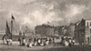 The Marine Parade, and new Drott House, Margate. Kent. SHEPHERD 1829 old print