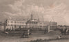Licensed Victuallers Asylum, Old Kent Road, Peckham. London. BAYNES 1829 print