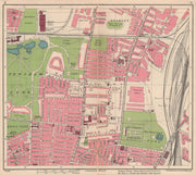 LIVERPOOL. Stanley Kensington Newsham Park Edge Lane Fairfield 1949 old map