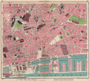 LIVERPOOL CENTRE. Queen's Dock Wapping Dock Salthouse Dock 1949 old map