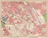 MANCHESTER SOUTH EAST. Victoria Park Rusholme Longsight Gorton 1927 old map