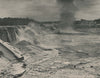 Winter Scene, from Suspension Bridge, Niagara Falls. Albertype print 1893
