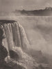 The Horseshoe, Niagara Falls. Albertype print 1893 old antique picture