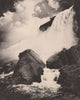 Rock of Ages and Cave of the Winds, Niagara Falls. Albertype print 1893