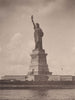 The Statue of Liberty, New York Harbor. Albertype print 1893 old antique