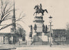 Washington Monument at Richmond, Virginia. Albertype print 1893 old