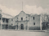 The Alamo at San Antonio, Texas. Albertype print 1893 old antique