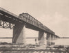 The Union Pacific Bridge over the Missouri, Omaha, Nebraska. Albertype 1893