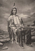 Red Cloud, Dakota. Albertype print 1893 old antique vintage picture