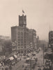 Market Street, San Francisco, California. Albertype print 1893 old