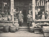 A Chinese Grocery, San Francisco, California. Albertype print 1893 old