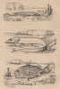 Clingfish.Lepidopus/silver scabbardfish.Monocentris/pinecone/pineapple fish 1834
