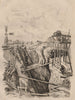 SWEDEN. The Iron Mine, Dannemora, Upland 1834 old antique print picture