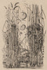 WARBLER NESTS. Golden-headed Cisticola. Reed warbler. Sea Sparkle 1834 print