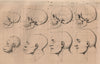 PHRENOLOGY. Petrus Camper's Facial Angles. Profiles. Skulls 1834 old print