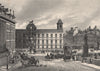 Northumberland House, London c1880 old antique vintage print picture