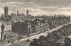 St. Thomas Hospital, London c1880 old antique vintage print picture