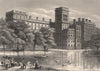 The Foreign Office, London c1880 old antique vintage print picture