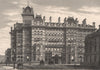 Langham Hotel, London c1880 old antique vintage print picture