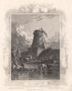 'Mill at Kempsford'. Gloucestershire. Decorative view by William TOMBLESON 1835