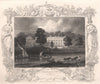 'Nuneham Courteney, Lord Harcourt'. Oxfordshire. TOMBLESON. Decorative 1835