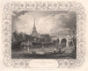 'Wallingford, Berks' now Oxfordshire. Decorative view by William TOMBLESON 1835