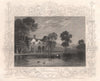 'Medmenham Abbey'. Buckinghamshire. Decorative view by William TOMBLESON 1835