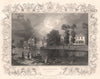 'Shepperton'. Surrey. Decorative view by William TOMBLESON 1835 old print